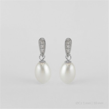 Pendientes de Plata de Ley