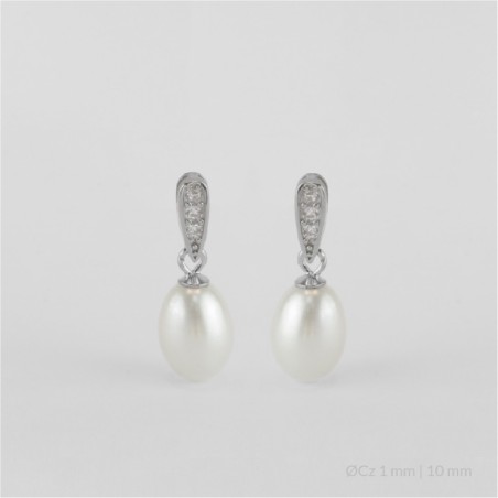Pendientes de Plata de Ley