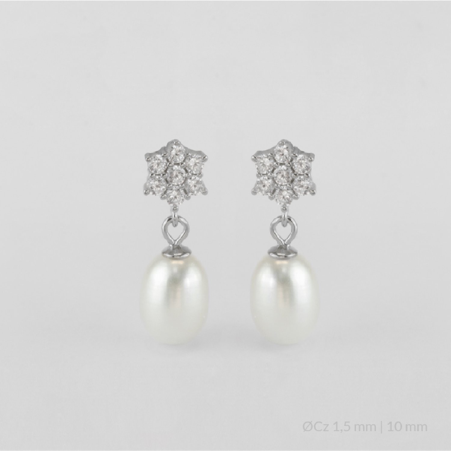 Pendientes de Plata de Ley