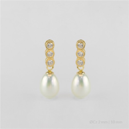 Pendientes de Plata de Ley