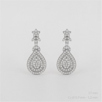 Pendientes de Plata de Ley