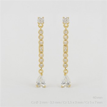 Pendientes de Plata de Ley