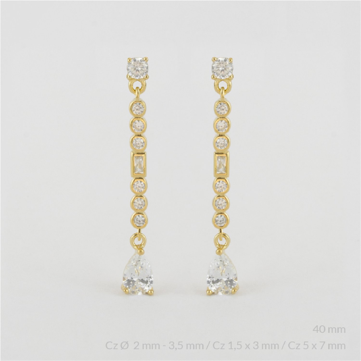 Pendientes de Plata de Ley