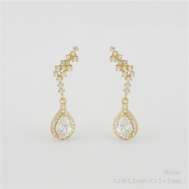 Boucles d'oreilles en Argent