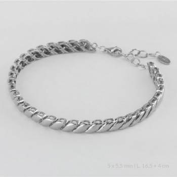 Pulseira de Prata Esterlina