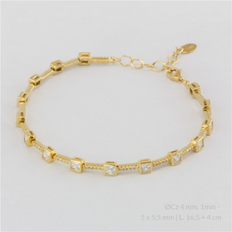 Pulseira de Prata Esterlina