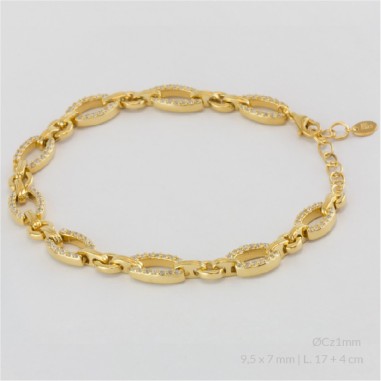 Pulsera de Plata de Ley