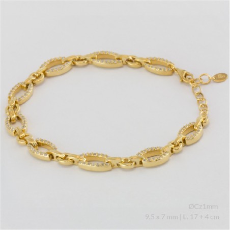 Pulsera de Plata de Ley