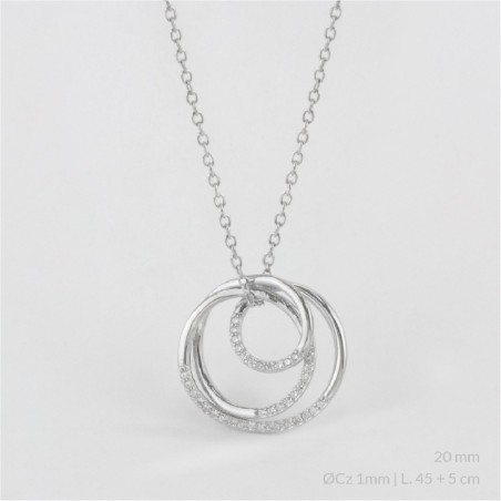 Gargantilla en Plata de Ley