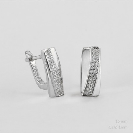 Boucles d'oreilles en Argent