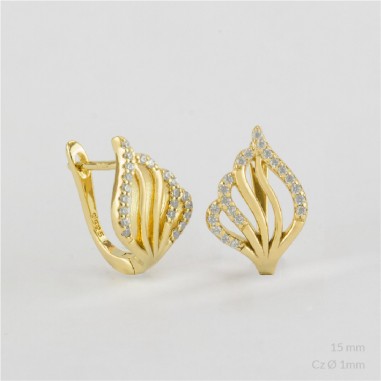 Pendientes de Plata de Ley