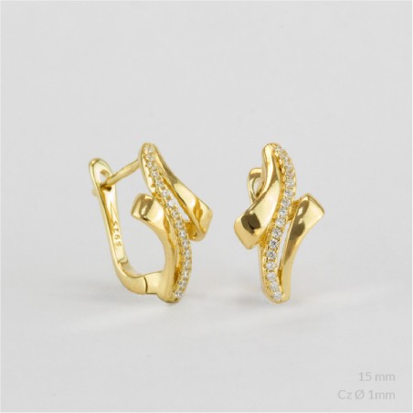 Pendientes de Plata de Ley