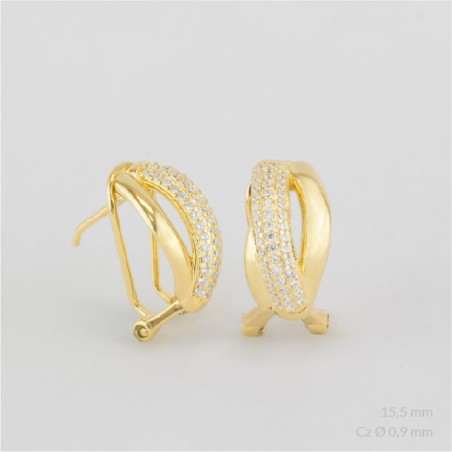 Boucles d'oreilles en Argent