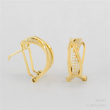 Pendientes de Plata de Ley