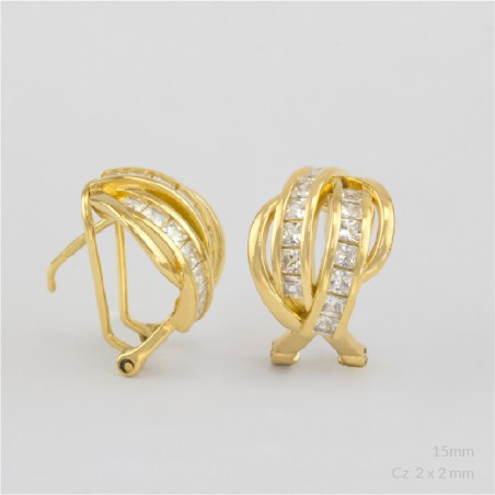 Pendientes de Plata de Ley