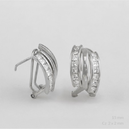 Boucles d'oreilles en Argent
