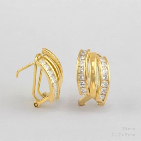 Boucles d'oreilles en Argent