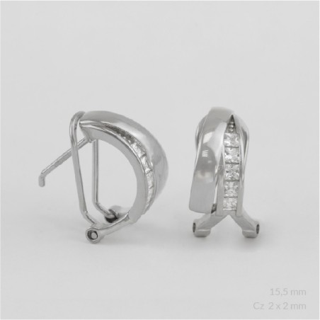 Boucles d'oreilles en Argent