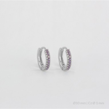 Silver Hoops | Ø10 mm