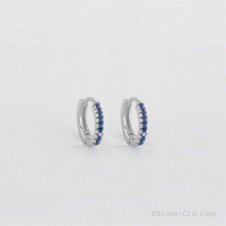 Silver Hoops | Ø10 mm