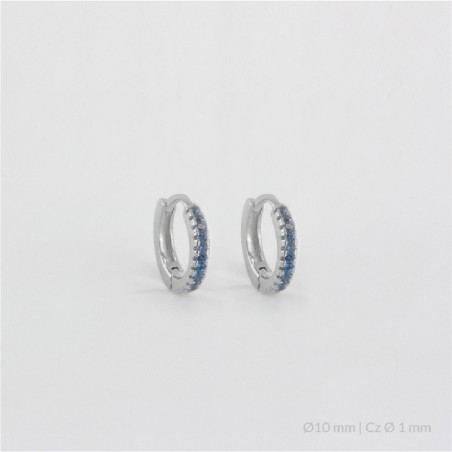 Argolas en Prata Esterlina | Ø10 mm