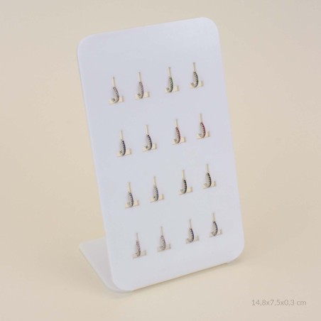 Expositor - 8 pares de argollas | Ø10 mm