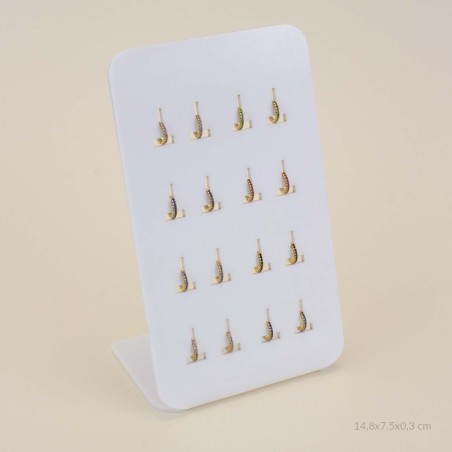 Expositor - 8 pares de argollas | Ø10 mm