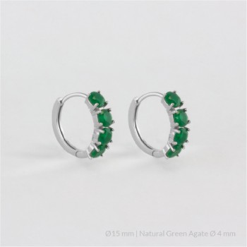 Brincos de Prata Esterlina...