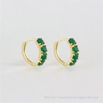 Brincos de Prata Esterlina...