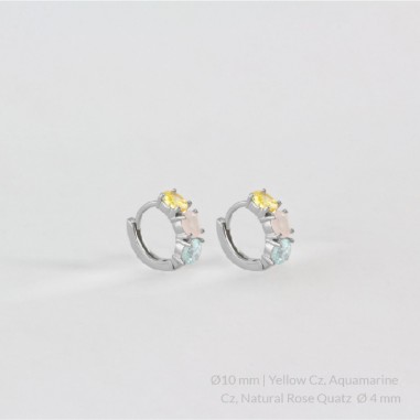 Brincos de Prata Esterlina | Ø10 mm