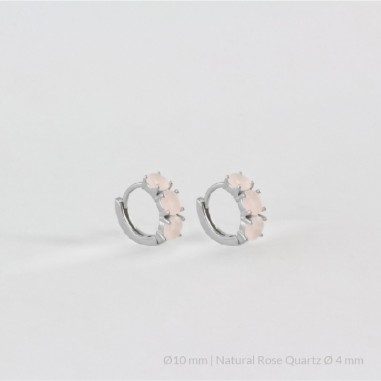 Silver Earrings | Ø10 mm