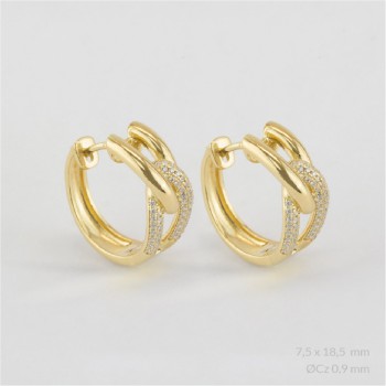 Boucles d'oreilles en Argent