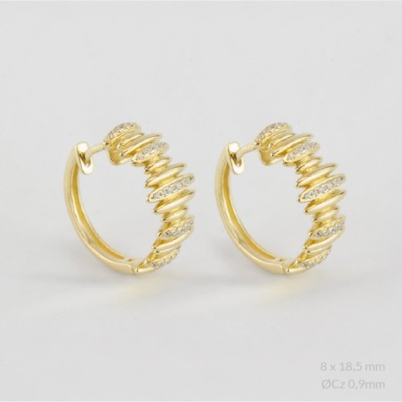 Boucles d'oreilles en Argent