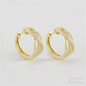 Pendientes de Plata de Ley