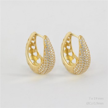 Brincos de Prata Esterlina