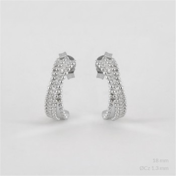 Pendientes de Plata de Ley