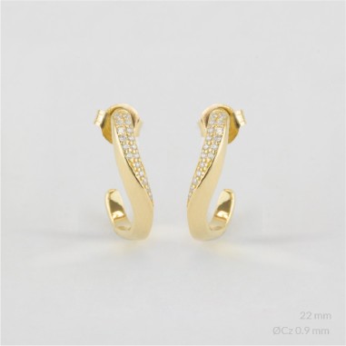 Boucles d'oreilles en Argent