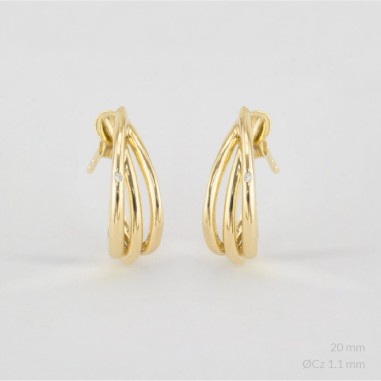 Brincos de Prata Esterlina