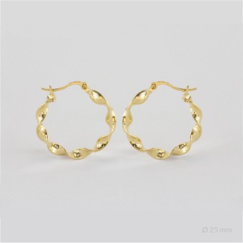 Sterling Silver Hoops | Ø25 mm