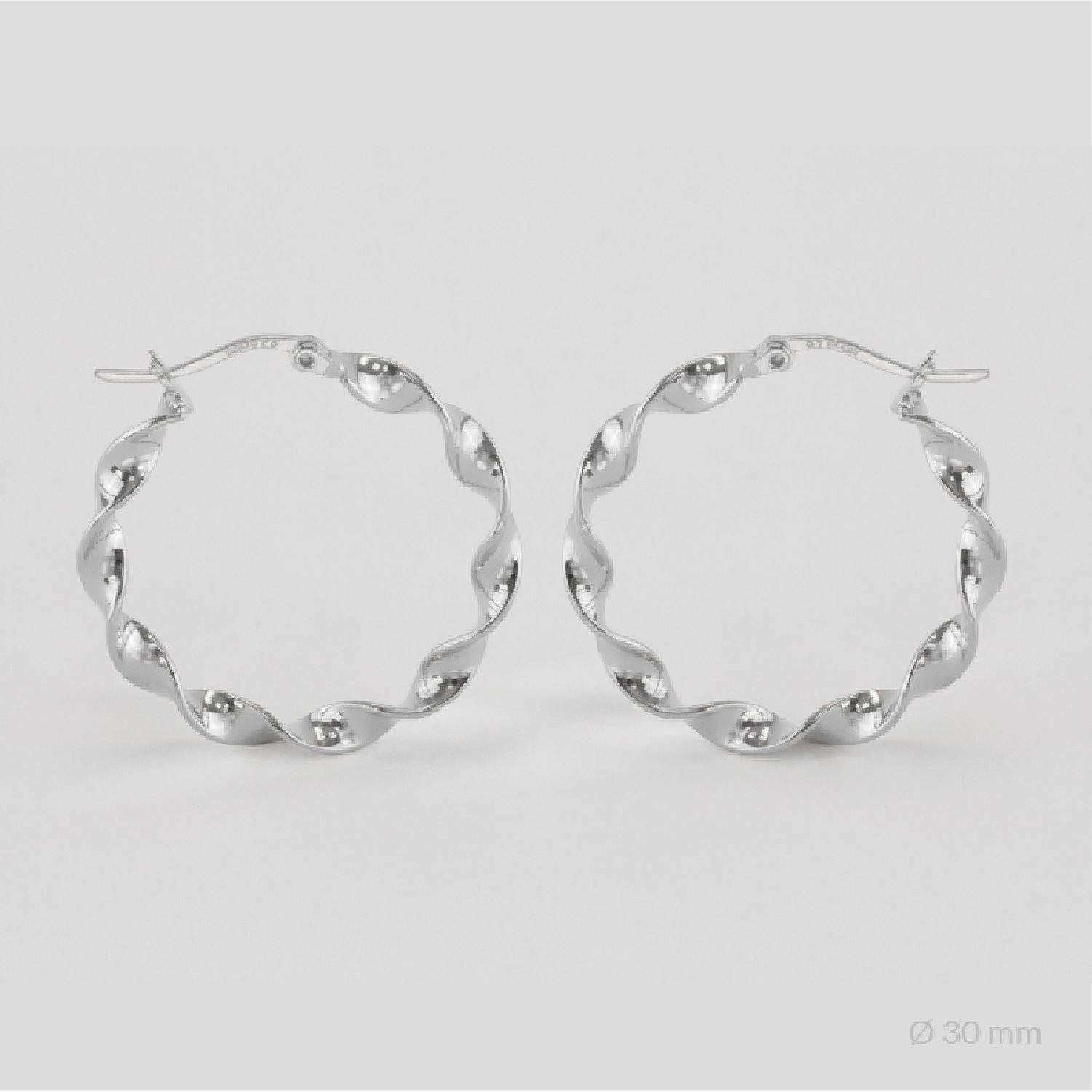 Aros de Plata de Ley | Ø30 mm