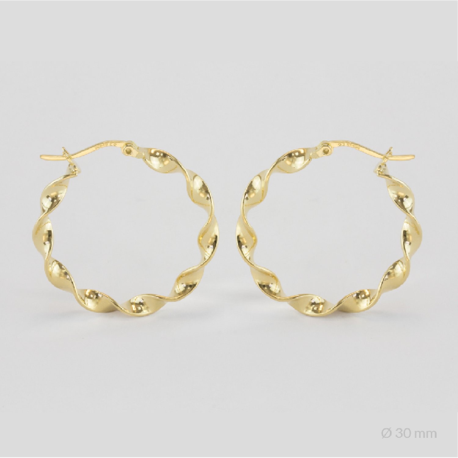 Aros de Plata de Ley | Ø30 mm