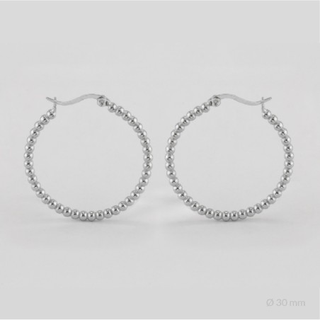 Argolas de Prata Esterlina | Ø30 mm
