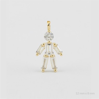 Charm en Argent Sterling | Garçon