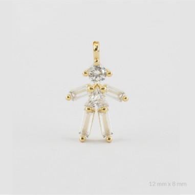 Charm en Argent Sterling | Fille