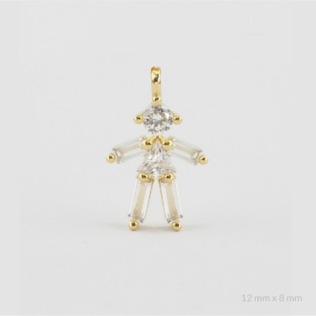 Charm en Argent Sterling | Fille