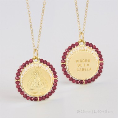 Gargantilla de Plata de Ley | Virgen de la Cabeza