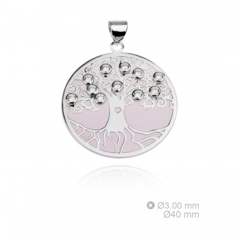 Silver pendants with Cubic...