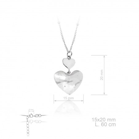 Gargantilha em Prata Esterlina e Nácar (Madrepérola)