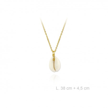 Gargantilha em Prata Esterlina e Nácar (Madrepérola)