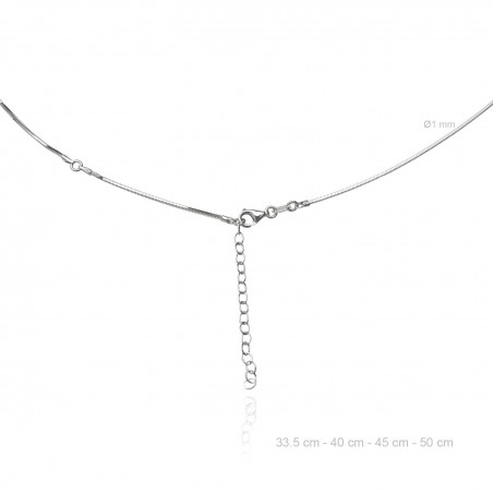 Chaîne en argent sterling